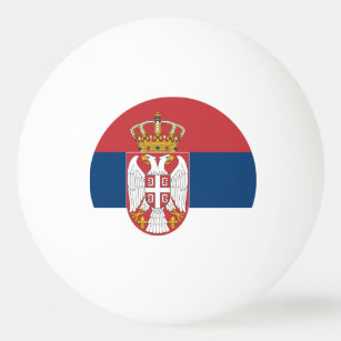 セルビア国旗 卓球ボール