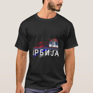 セルビア国旗 Tシャツ