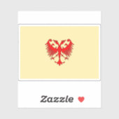 セルビア帝国国旗 シール (シート)