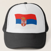 セルビア旗帽子 キャップ (正面)