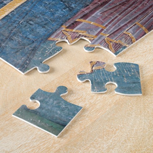 セルビア正教会とユネスコのサイト ジグソーパズル (側面)