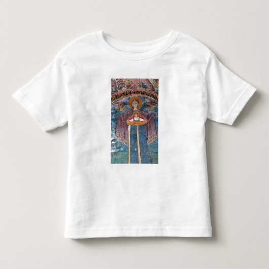 セルビア正教会とユネスコのサイト トドラーTシャツ (正面)