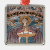 セルビア正教会とユネスコのサイト、2 メタルオーナメント (正面)