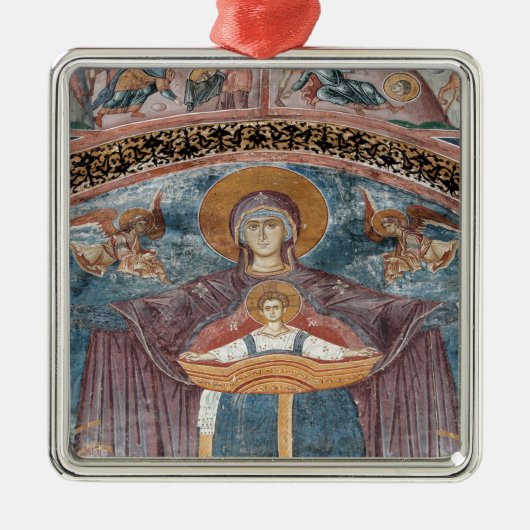 セルビア正教会とユネスコのサイト、2 メタルオーナメント (正面)