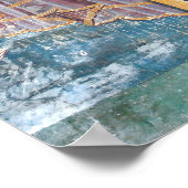 セルビア正教会とユネスコの遺跡 ポスター (角)