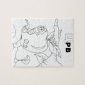 セルビア語キリル文字 ジグソーパズル (横)