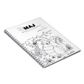 セルビア語キリル・ドラゴン ノートブック (右側)