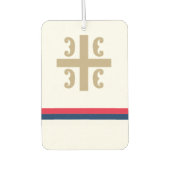 セルビア車フレッシュナー カーエアーフレッシュナー (正面)