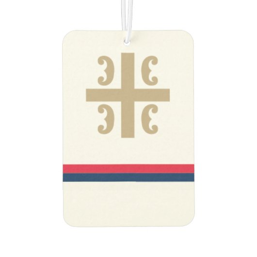 セルビア車フレッシュナー カーエアーフレッシュナー (裏面)