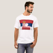 セルビア選挙 Tシャツ (正面フル)