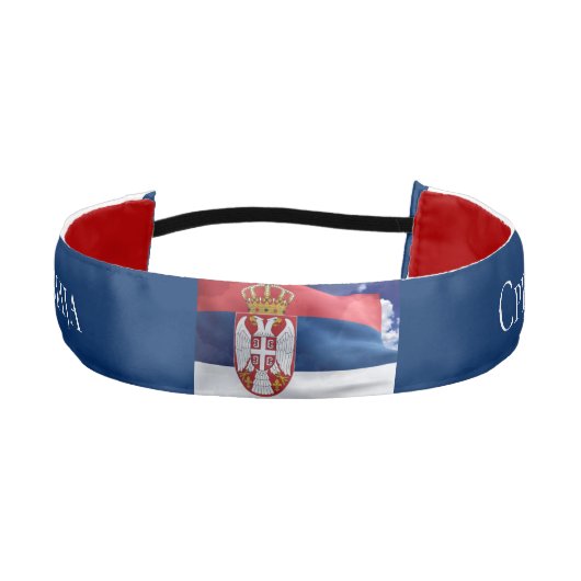 セルビア アスレチックヘッドバンド (正面)