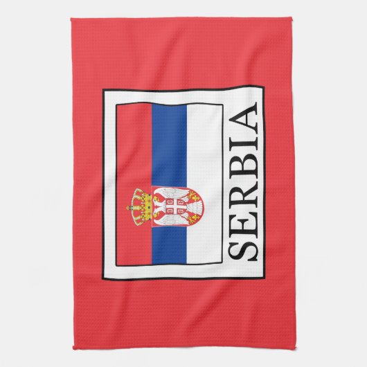 セルビア キッチンタオル (縦)