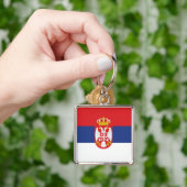 セルビア キーホルダー (手)