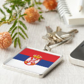 セルビア キーホルダー (側面)