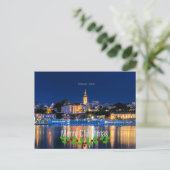 セルビア・クリスマス・ベオグラード ポストカード (スタンド正面)