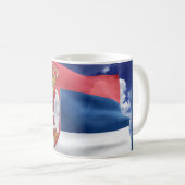 セルビア コーヒーマグカップ (正面右)