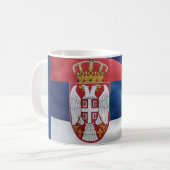 セルビア コーヒーマグカップ (正面左)