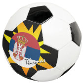 セルビア・サッカー・セルビア国旗/BANG サッカーボール (3/4)