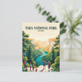 セルビア タラ国立公園 ポストカード (スタンド正面)