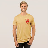 セルビア ネマニッチ朝Tシャツ トライブレンドTシャツ (正面全面)