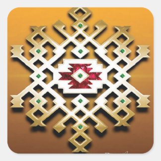 セルビア・バルカンのステッカー・ピロット スクエアシール