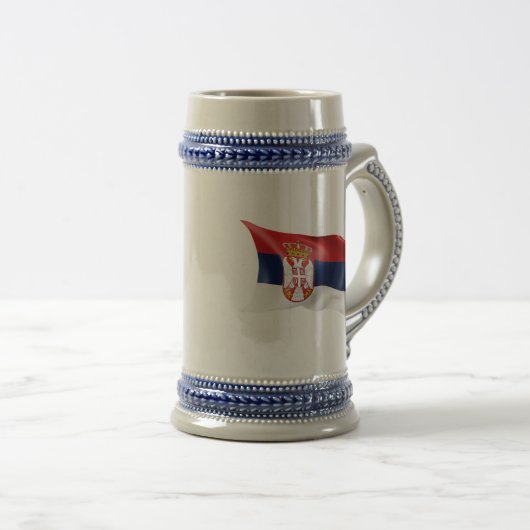 セルビア ビールジョッキ (正面右)