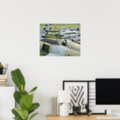 セルビア ベオグラード ユーゴスラビア航空博物館 ポスター (ホームオフィス)