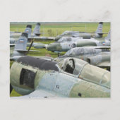 セルビア、ベオグラード。ユーゴスラビア航空博物館 ポストカード (正面)