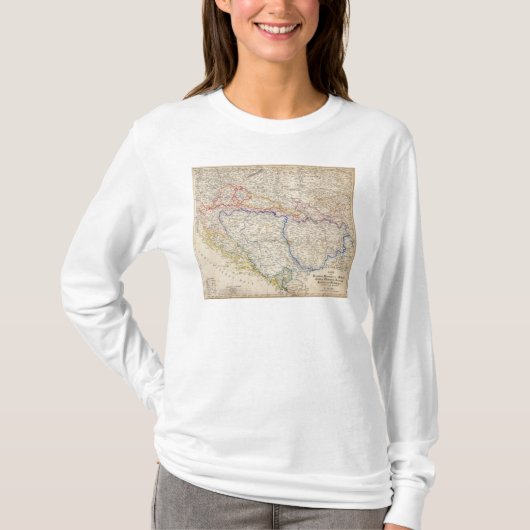 セルビア、ボスニア Tシャツ (正面)