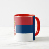 セルビア マグカップ (正面右)