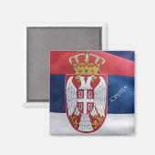 セルビア マグネット (正面/裏面)