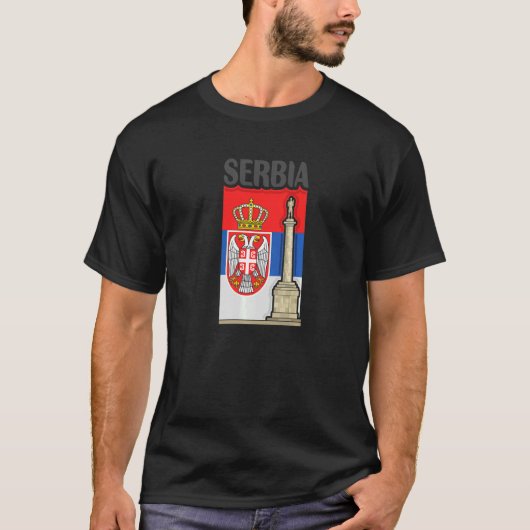 セルビア Tシャツ (正面)