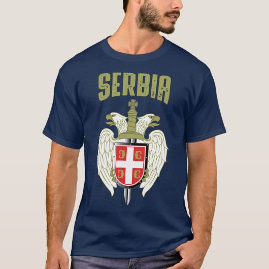 セルビア Tシャツ (正面)