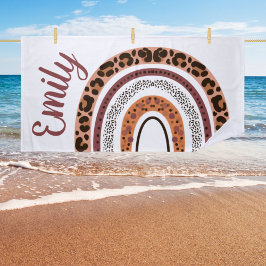 セルビエットデプラージアーク – エンシエル、虹の色 ビーチタオル