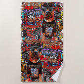 セルビエットデプラージュ ビーチタオル (正面)