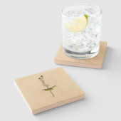 セルビーズフライ捕手 – Audubon's Birds of America ストーンコースター (横)