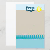 セルフアドレスによるカスタマイズ可能な紙シート (正面/裏面)