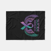 セルフアパーム認識度シール フリースブランケット (正面(横))