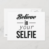 セルフィーを信じて ポストカード (正面/裏面)