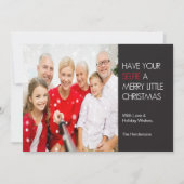 セルフィークリスマスカード シーズンカード (正面)