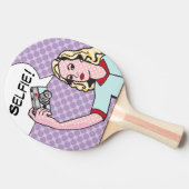 セルフィー漫画ブック卓球ラケット 卓球ラケット (横)