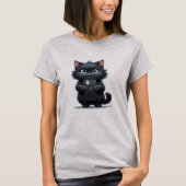 セルフィー猫 Tシャツ (正面)