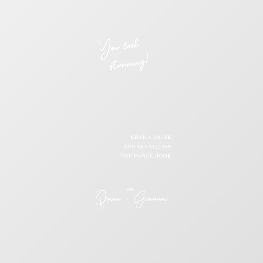 セルフィー鏡 |の結婚ウェルカムサインデカール ウィンドウサイン (シート)