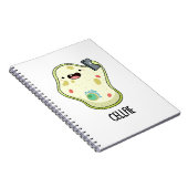 セルフィー面白生物学パンのキャラクター ノートブック (右側)