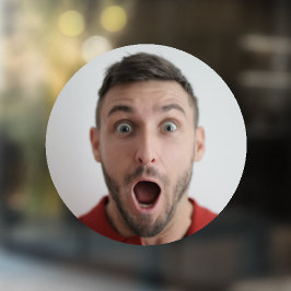 セルフィー |おもしろい誕生日バチュラーパーティ顔 ウィンドウサイン