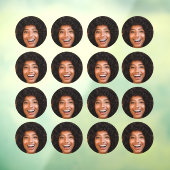 セルフィー |お使いの顔フォトおもしろいバチェロレッテ ウィンドウサイン (シート3)