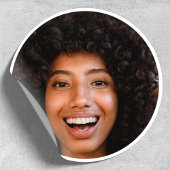 セルフィー |お使いの顔フォトおもしろいバチェロレッテ シール