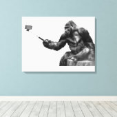 セルフィー・スティック・キャンバス・アート キャンバスプリント (インサイチュ (ウッドフロア))