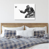 セルフィー・スティック・キャンバス・アート キャンバスプリント (インサイチュ (寝室))