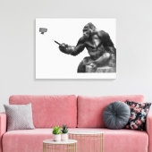 セルフィー・スティック・キャンバス・アート キャンバスプリント (インサイチュ (リビング))